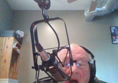 Jim Mundy The Rev Show Salida - Jim talking live on the radio